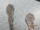 Antique Sterling Demitasse Spoon - - & Pickle Fork - By Extrdrnsalp - - Sweden Souvenir Spoons photo 2