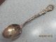 Antique Sterling Demitasse Spoon - - & Pickle Fork - By Extrdrnsalp - - Sweden Souvenir Spoons photo 4