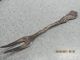 Antique Sterling Demitasse Spoon - - & Pickle Fork - By Extrdrnsalp - - Sweden Souvenir Spoons photo 8
