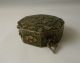 Vintage Tobacciana Chinese Export Silver 925 Gold Snuff Mourning Box No Scrap Asia photo 11