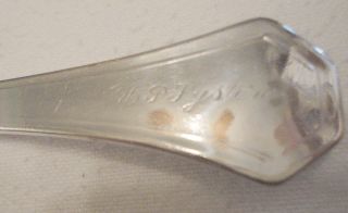 Reed & Barton Sierra 1914 Union Pacific System Railroad Serving Spoon photo