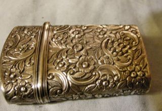 Sterling Silver Etui 1821 By Wilmore,  Birmingham,  Medical Blood Letting Kit photo