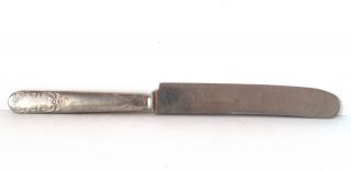 Antique Panama Silver Silverplate Flatware Knife Vintage photo