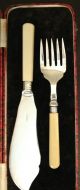 Antique Fish Serving Fish Epns - Knife And Fork Other photo 1