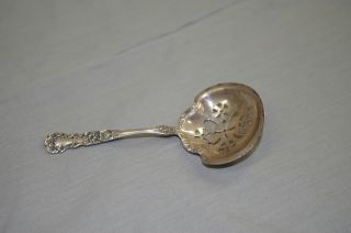 Vintage Sterling Silver Spoon Pat.  Date 1900 photo