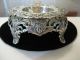 Lovely European Early Art Nouveau Sterling Tea Strainer On Stand,  C1880 - 1900 Tea/Coffee Pots & Sets photo 1