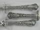 Rare Large Sterling 3 Pc Carving Set Durgin Empire Durgin photo 5