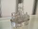 Lovely 1920 ' S Art Deco Six Piece Silver Plated Condiment Set - French Geometric Salt & Pepper Cellars/ Shakers photo 1