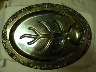 Silver Plated Meat Tray photo