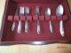 Antique 20 Piece Rogers Silverplate Flatware Set With Box International/1847 Rogers photo 3