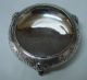Vintage European Silver Tri Footed Open Salt Cellar Dish 1890 - 1920 Other photo 2