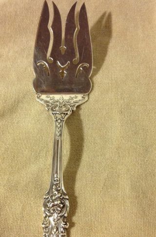 Reed & Barton Francis I Solid Sterling Silver Cold Meat Fork - Serving Piece - 9.  25 