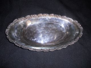 Silver Plate Oneida Tray photo