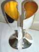 Nib Lenox Kirk Stieff Silverplate Toasting Goblets Pair Form Heart Shape Cups & Goblets photo 2