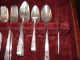 Vintage Community Silverplate 8 Pc Srving Set (w.  M.  Rogers & Son) 1 Fork Missing International/1847 Rogers photo 4