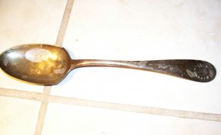 Sterling Silver Banks & Biddle Bailey Shell Serving Spoon 2 Oz 57g photo