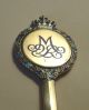 Michelsen 1972 Sterling Spoon Commemorating Queen Margrethe Ii Souvenir Spoons photo 2