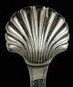 British Sterling Silver Shell Tea Caddy Spoon 1794 - 1795,  Bright Cut Decor. United Kingdom photo 5