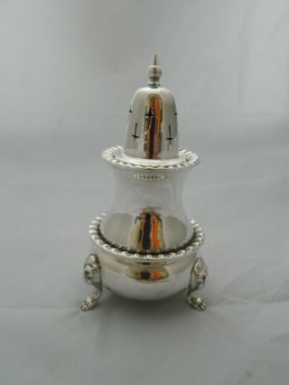 Vintage Silver Plated Sugar Caster Made In England photo