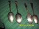 Silverplated Silverware Four Spoons - Not Matching - Different Brands Oneida/Wm. A. Rogers photo 2