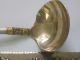 Vintage Wallace Aegean Weave Gold Sterling Silver Gravy Ladle 2.  14 Troy Ounces Wallace photo 1