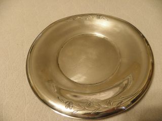Vintage Silver Plated Decorative Dish Marked Rogers Bros photo