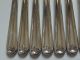 Silver Plated 6 Ornate Forks And 6 Knives Cutlery Set Other photo 2