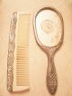 Silverplate Vanity Set (comb & Brush Shell) By International Other photo 1