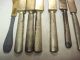 15 Pieces Of Silverplate Flatware,  Mixed,  7 Knives,  5 Forks,  3 Spoons Mixed Lots photo 3