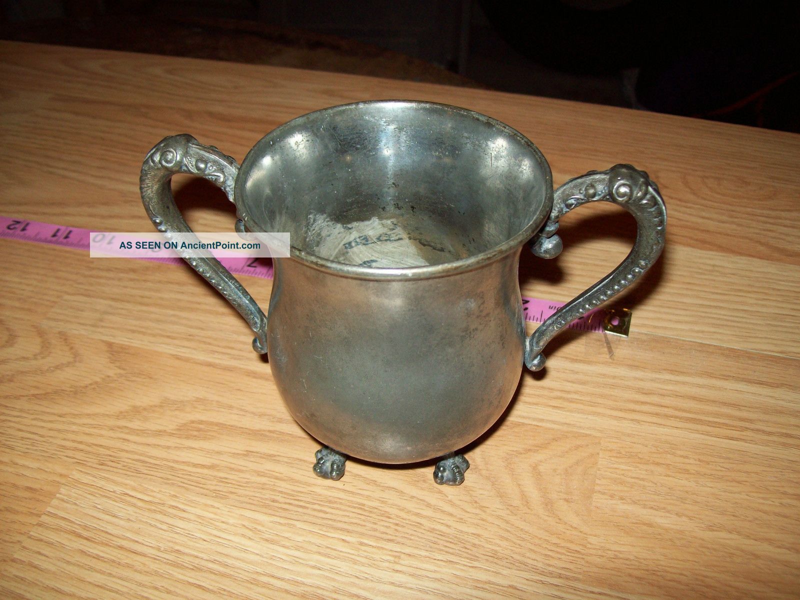 Antique Quadruple Silver Plate Creamer,  Colonial Silver Co. Tea/Coffee Pots & Sets photo