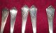 5x R&b Silver Plate Spoons Good Condition Reed & Barton Reed & Barton photo 2
