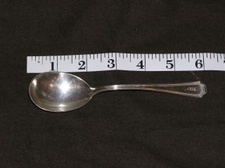 Vintage Sterling Sugar Spoon Fairfax Pattern 29 Grams Excellent 