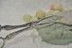 Silver Plate Asparagus Pastry Serving Tongs Unknown photo 3