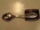 Antique Vintage 11.  5 Grams Solid Sterling Silver Elkhart Souvenir Spoon Pure 925 Souvenir Spoons photo 7