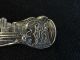 Sterling Silver Chicago Skyline Souvenir Spoon By Watson Silver Stunning Detail Souvenir Spoons photo 3