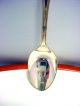Antique Oneida Ltd.  Swiss Chalet Catering Spoon Souvenir Silver Plated Oneida/Wm. A. Rogers photo 3