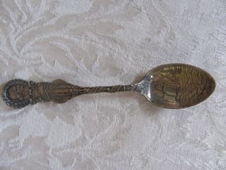 The World ' S Columbian Exposition - Chicago World ' S Fair Of 1893 Sterling Spoon photo
