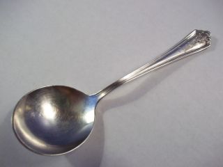 Vintage 1914 Silverplated Sugar Spoon By Wm.  Rogers 