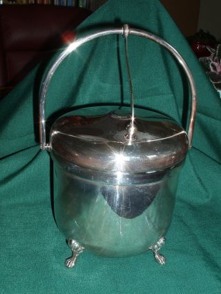 Ice Bucket The Sheffield Silver Co.  E P C Made In Usa” photo