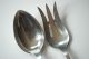 Hand Wrought Sterling Silver Arts & Crafts Salad Set - Probably Kalo (over 220g) Other photo 3