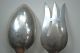 Hand Wrought Sterling Silver Arts & Crafts Salad Set - Probably Kalo (over 220g) Other photo 4