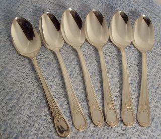 Sears Roebuck & Co Newport 1946 Silverplate Teaspoon Lot For Spoon Rings,  Craft photo
