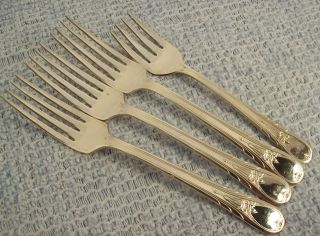Sears Roebuck & Co Newport Silverplate Forks For Spoon Rings Craft Or Use photo