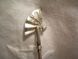 Sterling Silver Souvenir Spoon Fan photo