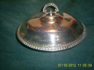 Silver Plated Serving Dish Vegetable Dish photo