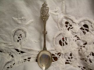 Sterling Silver Souvenir Spoon Maple Creek Saskatchewan photo