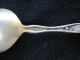 Antique Everett,  Wash.  Sterling George Washington Souvenir Spoon Gold Wash Souvenir Spoons photo 9