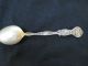 Antique Everett,  Wash.  Sterling George Washington Souvenir Spoon Gold Wash Souvenir Spoons photo 6