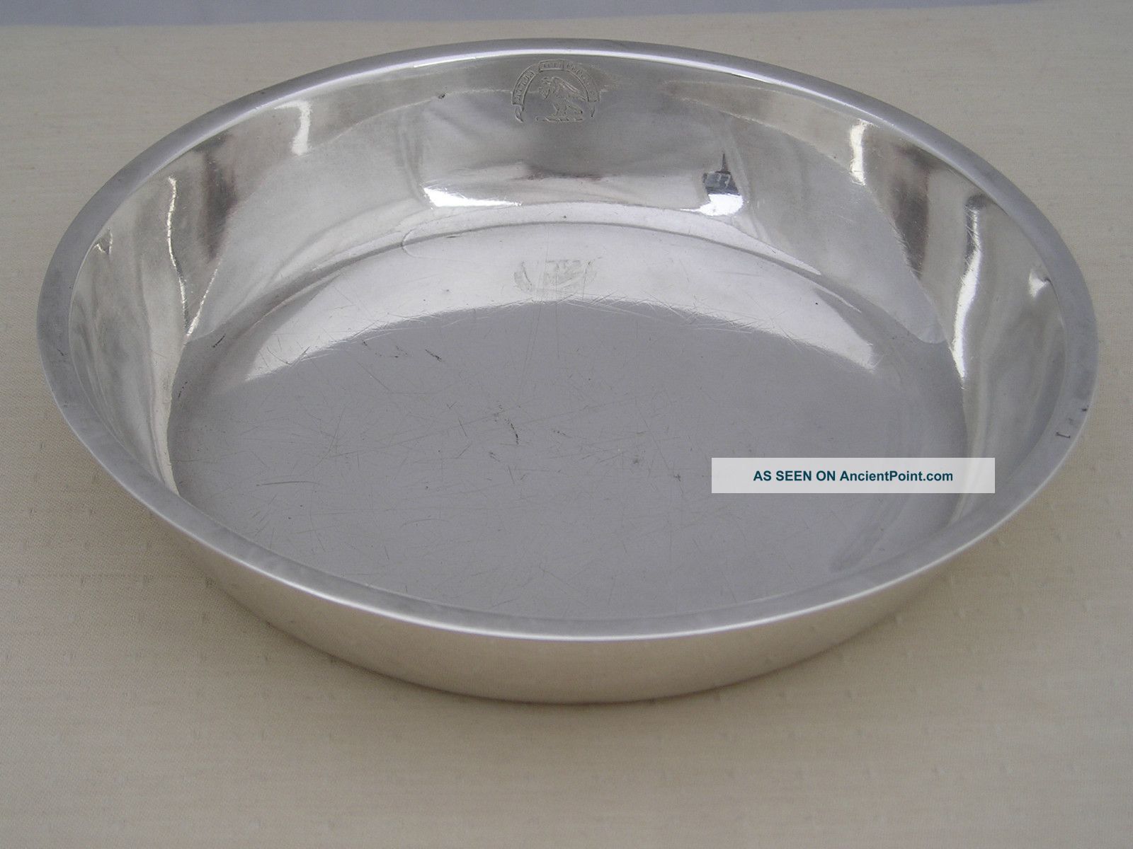 1814 John & Edward Edwards Large Silver Regency Crested George Iii Bowl 502g Bowls photo