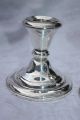 Pair Of Frank M.  Whiting & Co.  Sterling Silver Candlesticks 3 Inch Tall Weighted Candlesticks & Candelabra photo 1